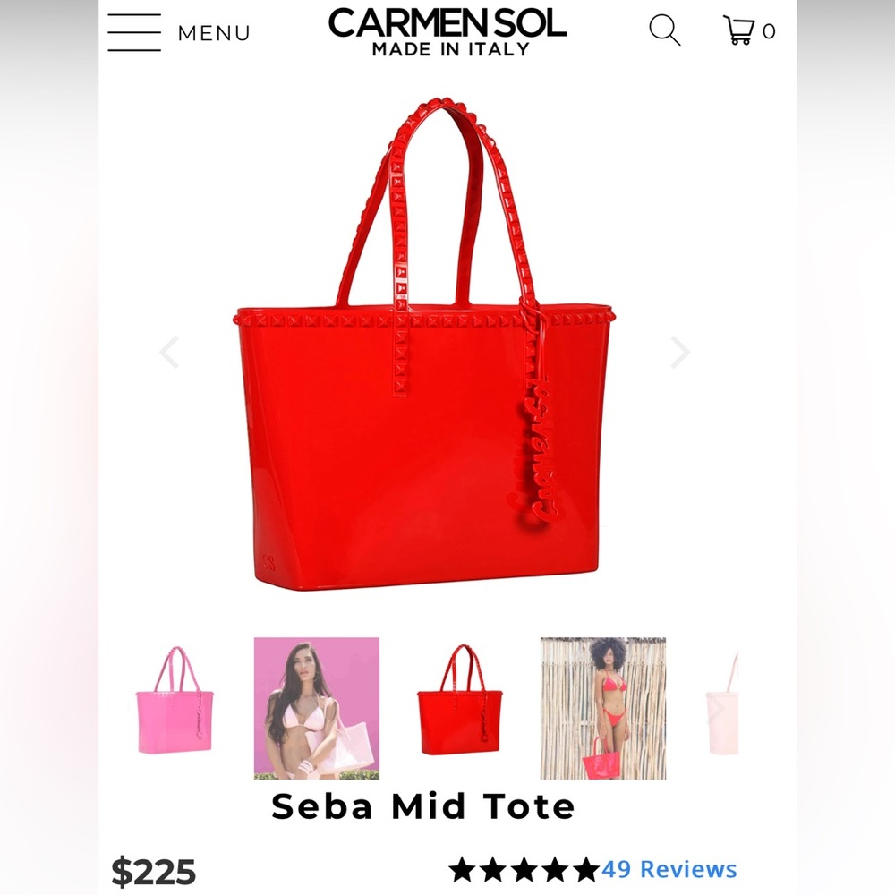 Carmen Sol Italian Jelly Tote
